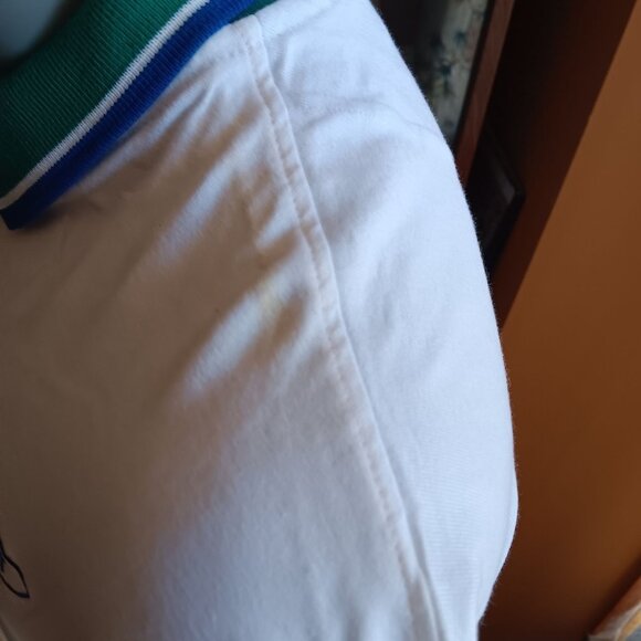 Vintage Mens Polo Shirt NEW XL 80's KING LOUI NEBRASKA AG knit Golf/Polo/Tennis - Picture 6 of 7